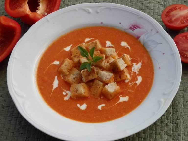 Krem paprykowo-pomidorowy