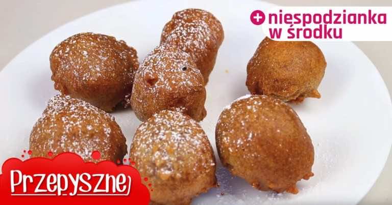 Pyszna chrupiąca skórka, a w środku niespodzianka! Prosty przepis na deser w 10 minut!