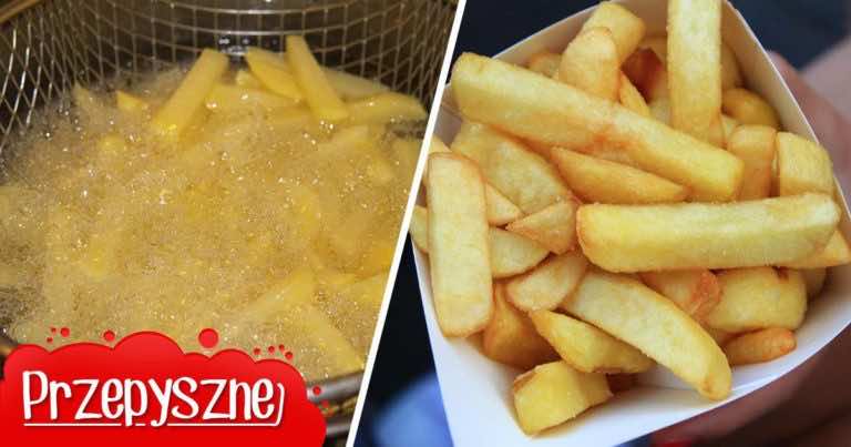 Przepis na idealne FRYTKI – jak zrobić frytki w domu