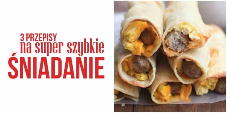3 SUPER PROSTE PRZEPISY na śniadanie. Smacznego!