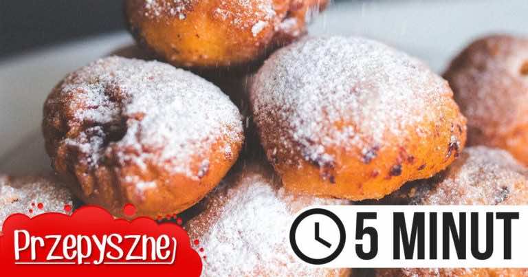 Pączki w 5 minut. NAJSZYBSZY i NAJPROSTSZY przepis na pączki.
