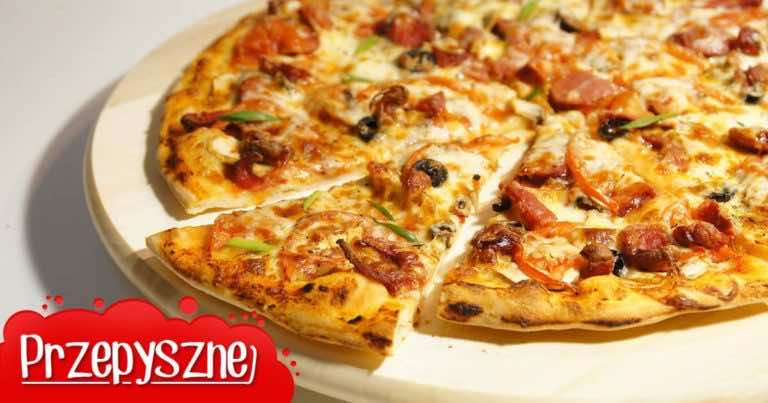 Przepis na najlepszą DOMOWĄ PIZZĘ