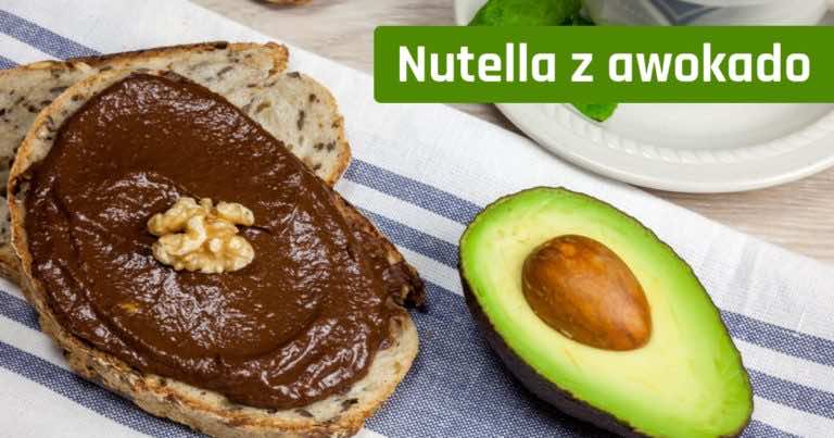 Nutella z awokado – przepis na dietetyczną nutellę