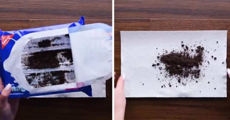 Nie wyrzucaj okruszków z pudełka Oreo. Zobacz co możesz z nich zrobić!