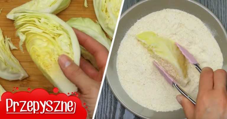 Ciekawa przekąska ze smażonej kapusty – zobacz jak ją zrobić!