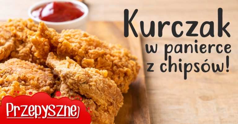 Przepis na kurczaka w panierce z chipsów i piwa