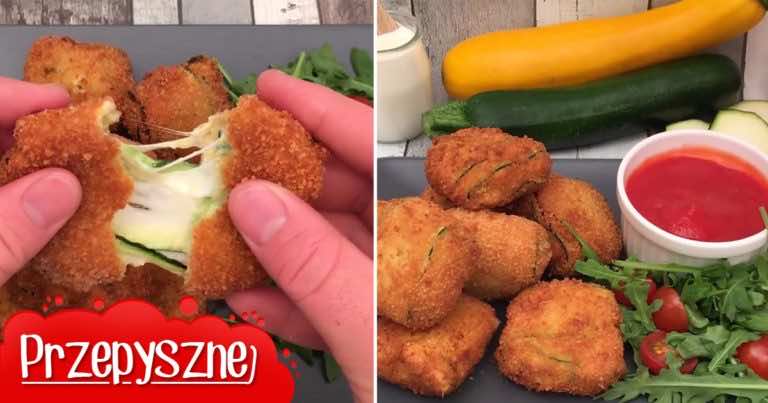 Przepis na świetną przekąskę z cukinii. Gdy jej spróbujesz będziesz ją robić bardzo często!