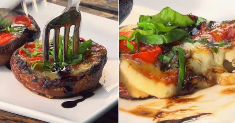 Przepis na faszerowane pieczarki, których nie odmówisz!