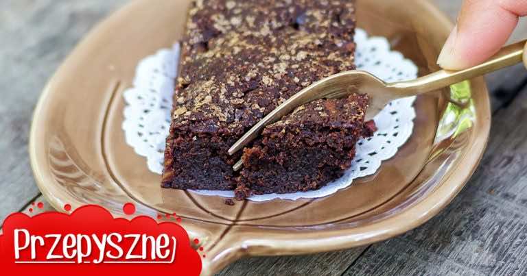 Przepis na brownie z fasoli