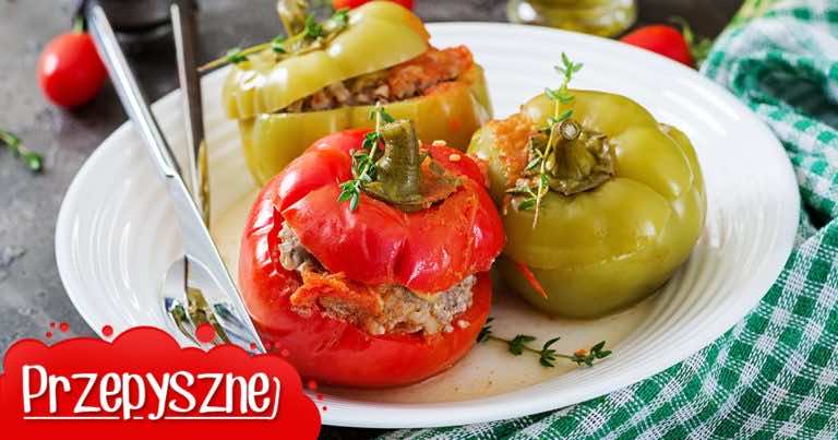 Przepis na faszerowaną paprykę mięsem mielonym i ryżem