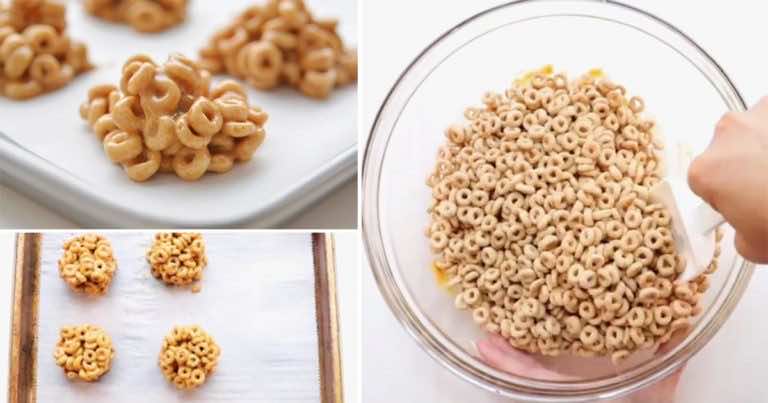 Przepis na super szybkie ciasteczka z płatków śniadaniowych Cheerios