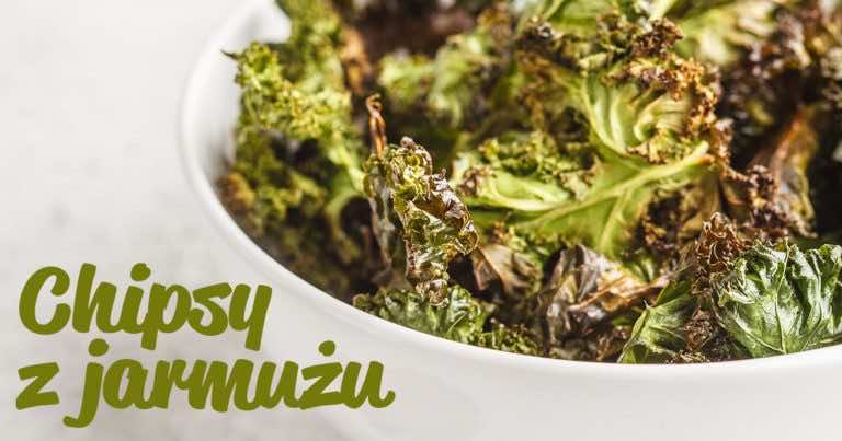 Przepis na chipsy z jarmużu – dietetyczna przekąska