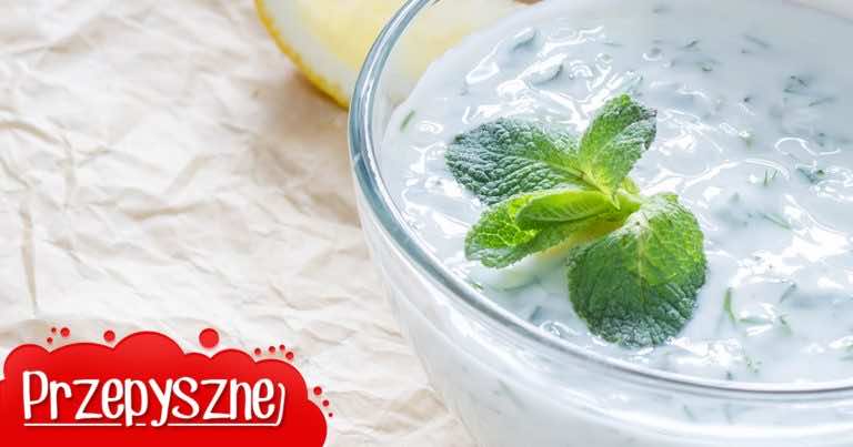 Przepis na sos czosnkowo-koperkowy