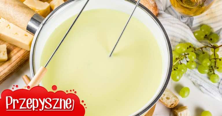 Klasyczne serowe fondue