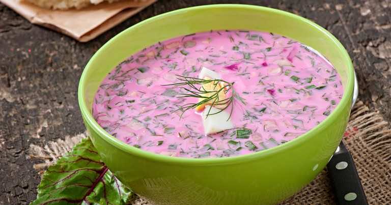 Przepis na chłodnik z burakami i rzodkiewkami