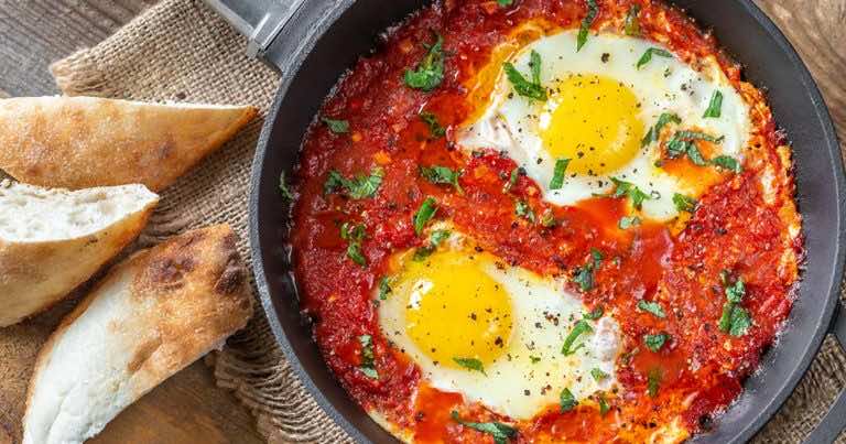 Szakszuka czyli smaczne i proste śniadanie