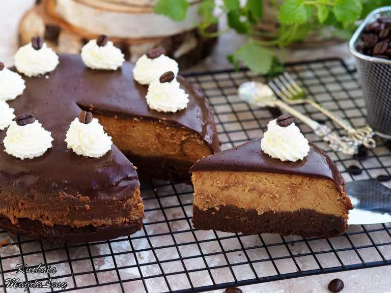 Kawowe sernikobrownie