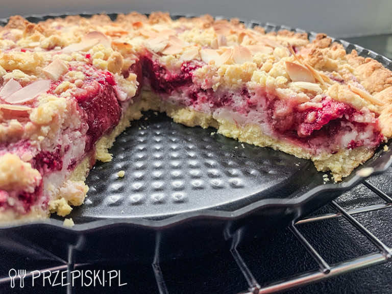 Domowa Tarta z Malinami
