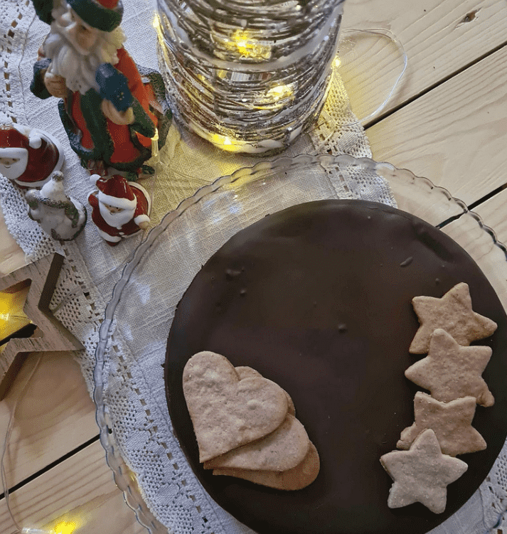 Piernikowe brownie z polewą