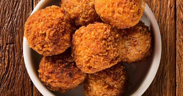 Chrupiące kulki ziemniaczane