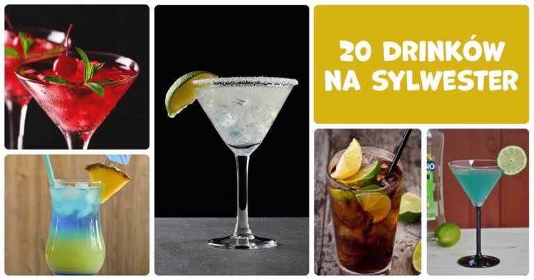 20 przepisów na Sylwestrowe drinki