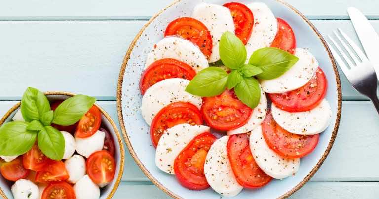 Przepis na sałatkę Caprese