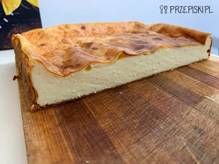 Sernik z mlekiem w proszku