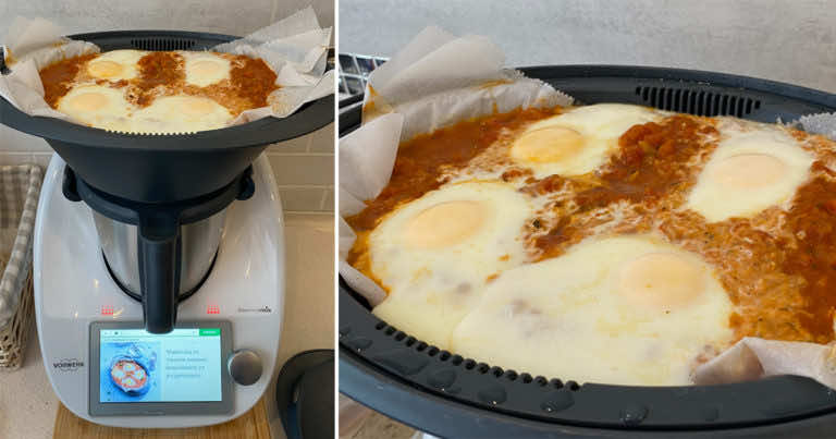 Shakshuka w Thermomix na Varomie