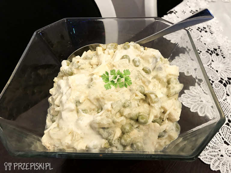 Królewska Sałatka Śledziowa