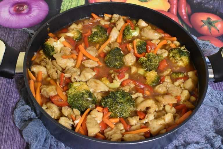 Warzywno mięsna potrawka