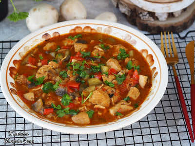 Gulasz gyros drobiowy