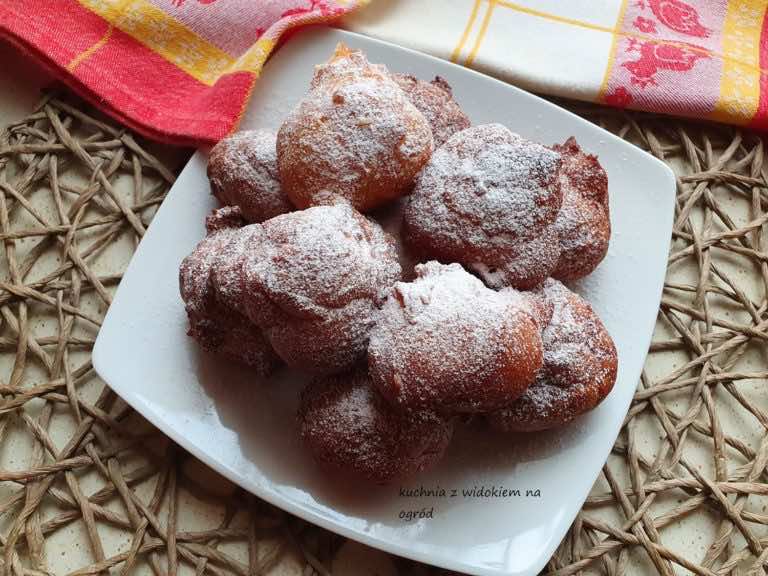 Mini pączki z serka homogenizowanego