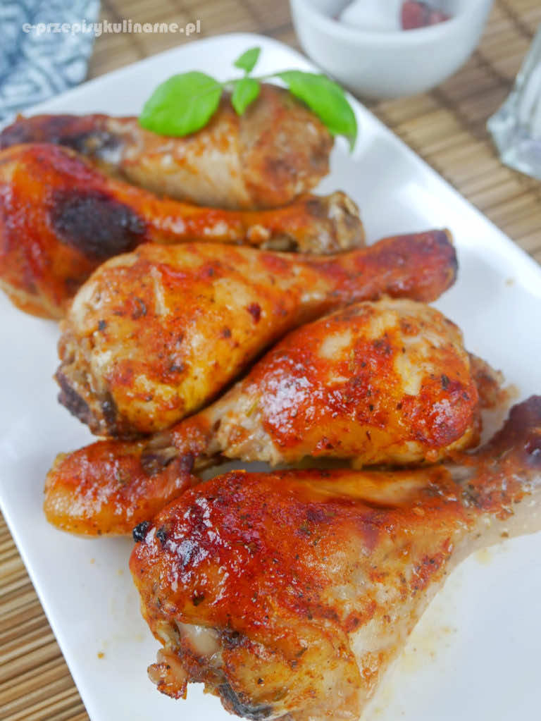 Kurczak w miodzie z piekarnika