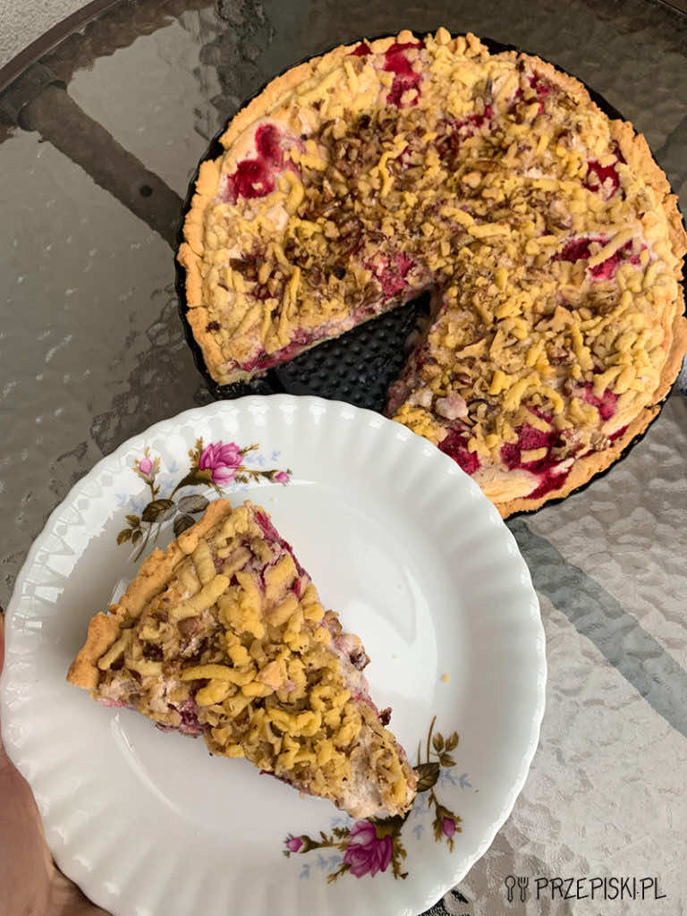 Tarta z Mrożonych Truskawek