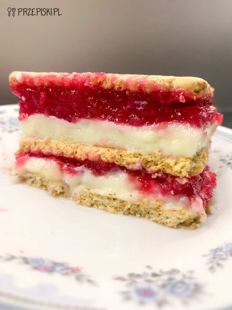 Truskawkowa Napoleonka bez Pieczenia