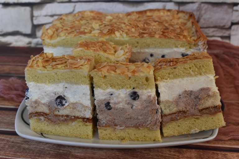 Ciasto borówkowy chruściak