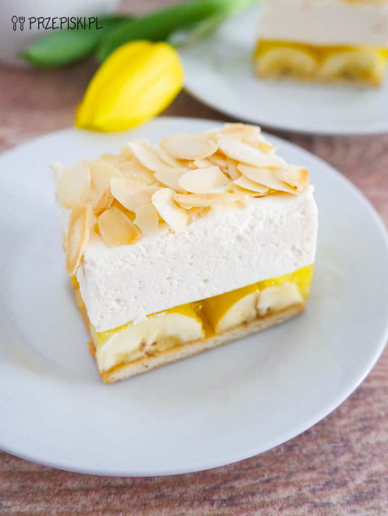 Bananowa Chmurka Bez Pieczenia