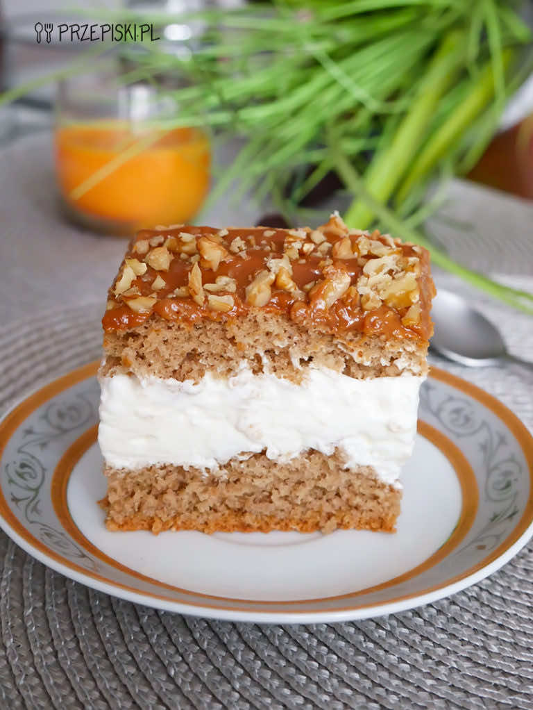 Przepis na ciasto krówka