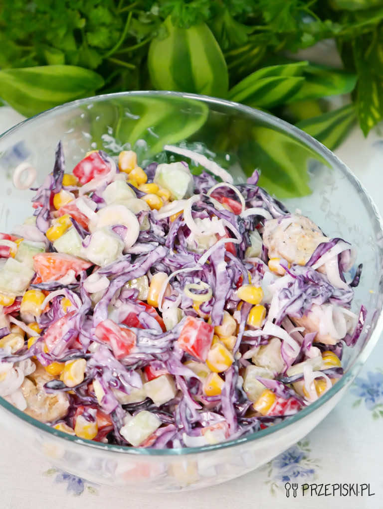 Sałatka Kebab-Gyros