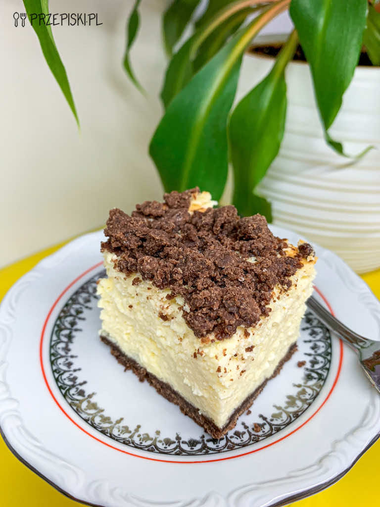 Sernik królewski z kokosem