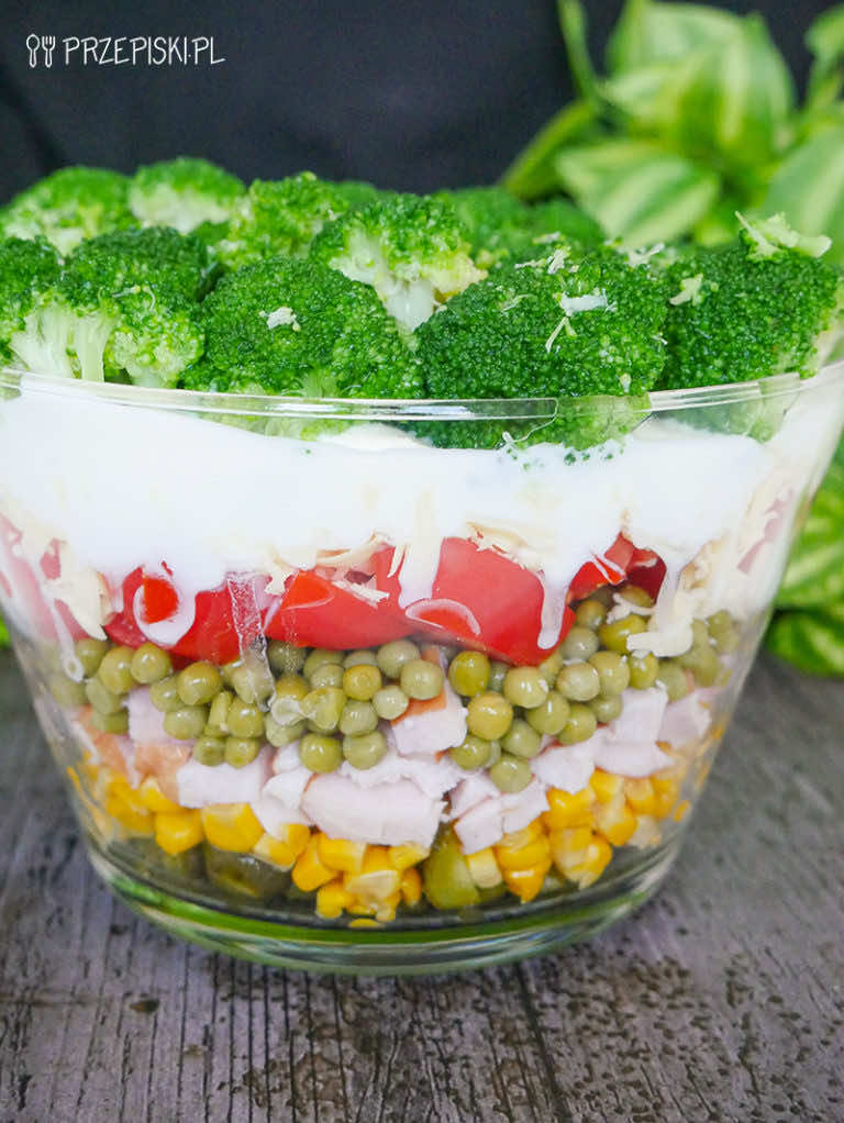 Sałatka z brokułem