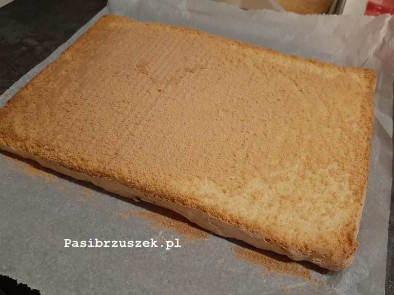 Biszkopt prostokątny z 4 jaj