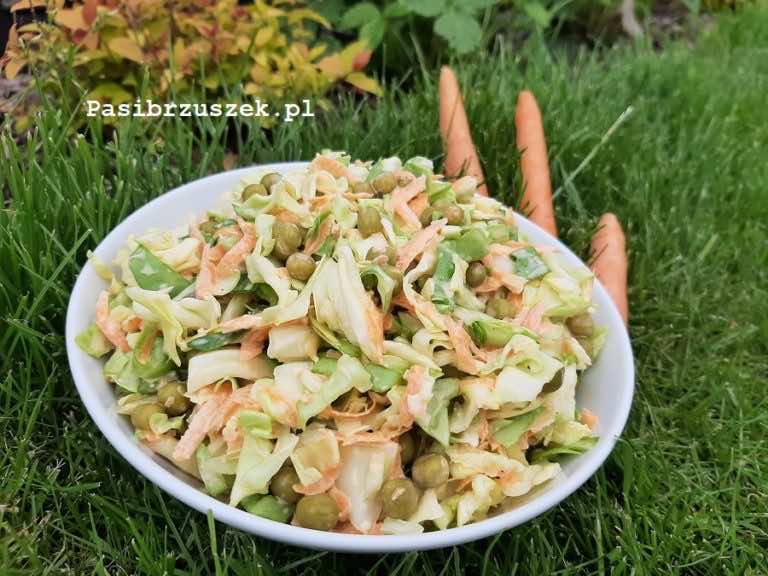Sałatka z młodej kapusty – idealna na grilla
