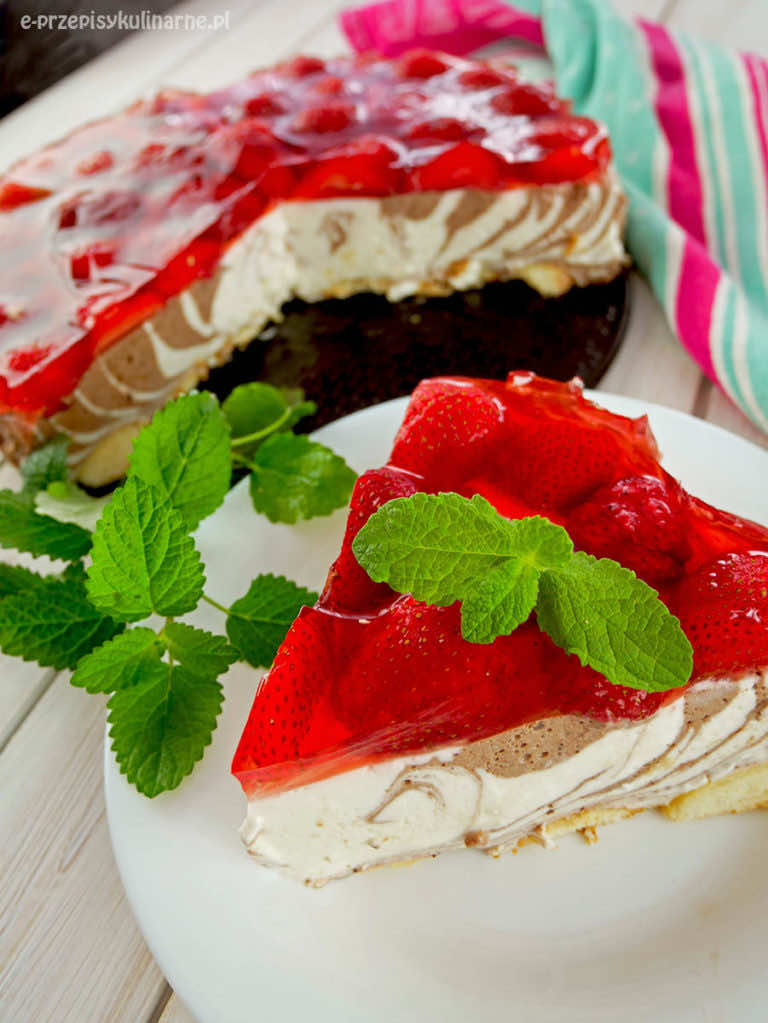 Ciasto Pani Zebra – pyszny jogurtowiec bez pieczenia