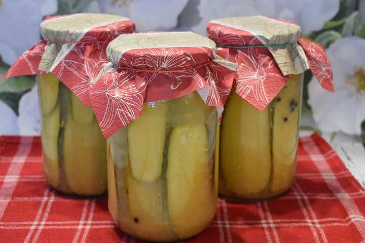 Ogórki w musztardzie