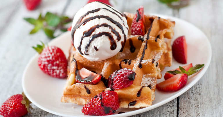 Przepis na pyszne chrupiące gofry