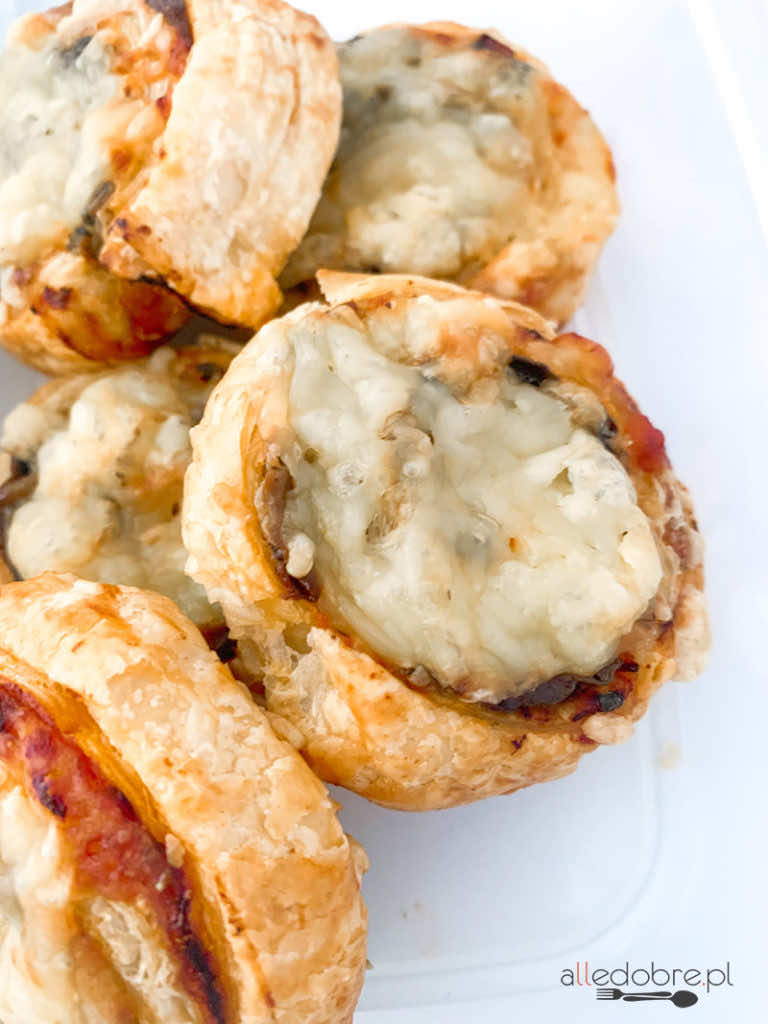 Ślimaczki z ciasta francuskiego