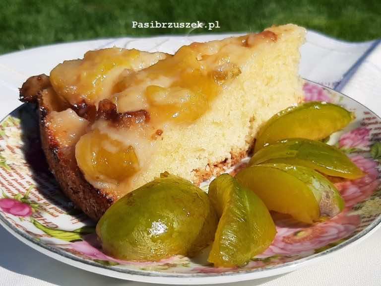 Szybkie ciasto maślane ze śliwkami