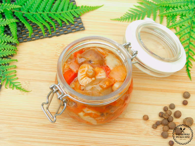 Sałatka z opieniek miodowych