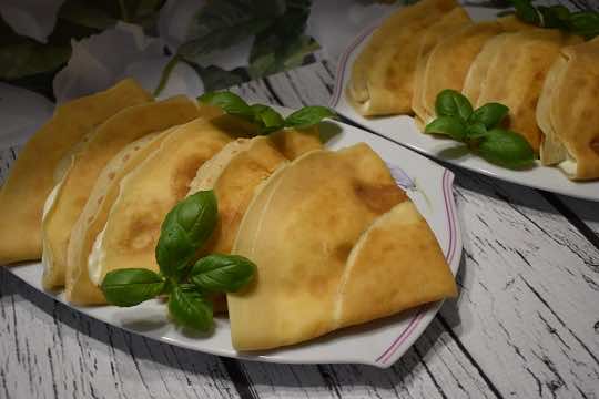 Naleśniki z budyniem i twarogiem